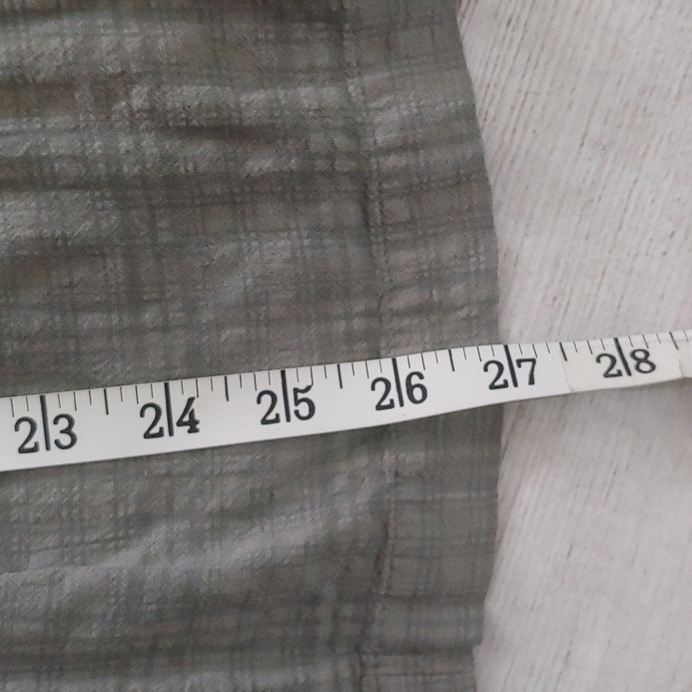 J. Jill Sage Gray Casual Button Down Shirt - Picture 9 of 9